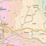 Discovery Walking Guides Ltd Kefalonia Tour & Trail Map South-East map sheet bundle exclusive