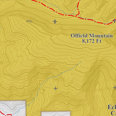 DIY Hunting Maps Colorado GMU 1 Topographic Hunting Map digital map