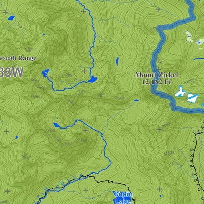 DIY Hunting Maps Colorado GMU 161 Topographic Hunting Map digital map