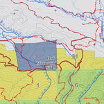 DIY Hunting Maps Colorado GMU 171 Topographic Hunting Map digital map