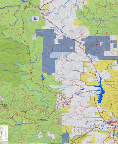DIY Hunting Maps Colorado GMU 27 Topographic Hunting Map digital map