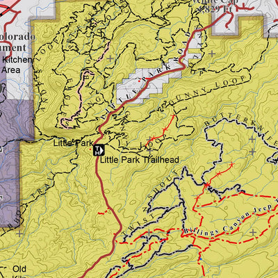 DIY Hunting Maps Colorado GMU 40 Topographic Hunting Map digital map