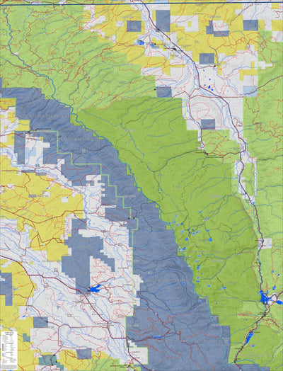 DIY Hunting Maps Colorado GMU 7 Topographic Hunting Map digital map