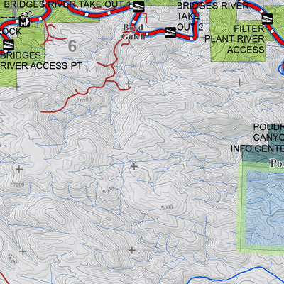 DIY Hunting Maps Colorado GMU 9 Topographic Hunting Map digital map