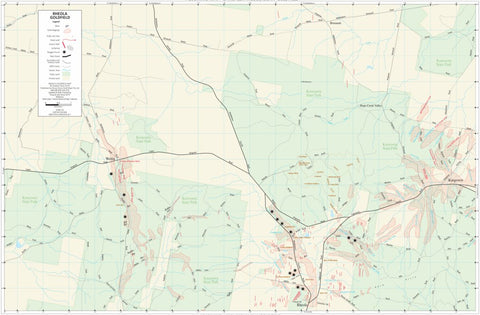 Doug Stone GOLD MAPS Rheola Goldfield digital map