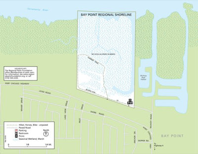 EBRPD Bay Point Regional Shoreline digital map