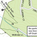 EBRPD Dublin Hills Regional Park digital map