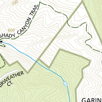 EBRPD Five Canyons Open Space digital map