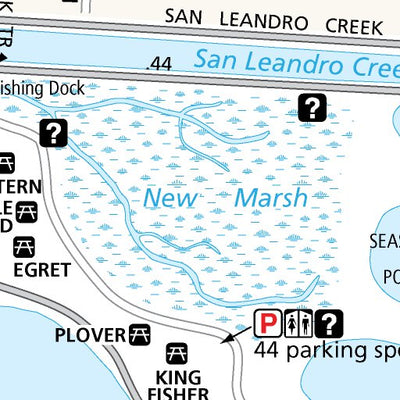 EBRPD Martin Luther King Jr. Regional Shoreline digital map