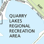 EBRPD Quarry Lakes Regional Recreation Area digital map