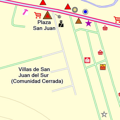 Eco Travel Maps Departamento de Rivas Sur bundle