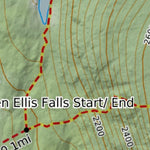 Effortless Adventure LLC Glen Ellis Falls digital map