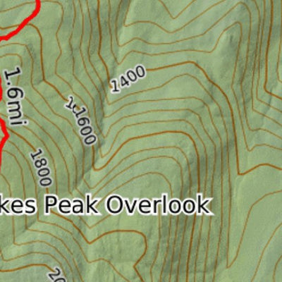 Effortless Adventure LLC Plymouth Mountain digital map