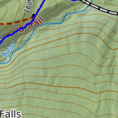 Effortless Adventure LLC Ripley Falls digital map