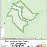 Eglin Air Force Base Eglin AFB Camping - Duck South digital map