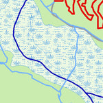 Eglin Air Force Base Eglin AFB Timberlake Expert Bike Trails digital map