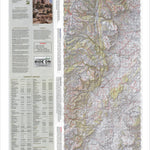 Emery County Travel, UT Obsolete - Emery County OHV Trail Map - Back digital map
