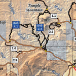 Emery County Travel, UT Obsolete - Motorized Trails Guide - Side B, Emery County digital map
