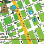 ENGESAT Curitiba - PR - Brazil Tourist Map digital map
