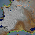 ENGESAT Fernando de Noronha - Brazil, Sea Level Fluctuation Map digital map