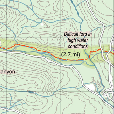 Eyes Up Adventure Co. Maine AT Trail Map #10: Monson digital map