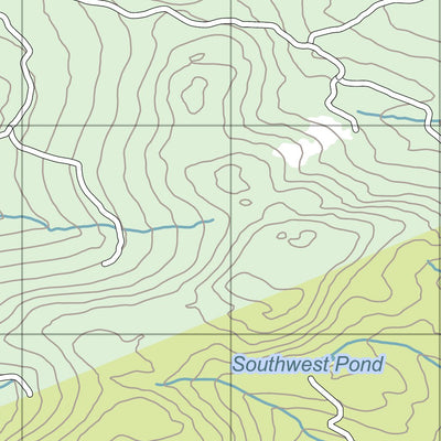 Eyes Up Adventure Co. Maine AT Trail Map #4: Tumbledown and Four Ponds bundle exclusive