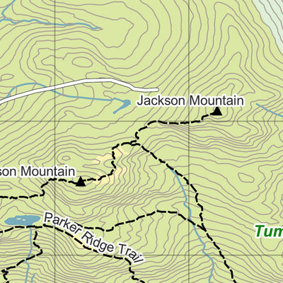 Eyes Up Adventure Co. Maine AT Trail Map #4: Tumbledown and Four Ponds bundle exclusive