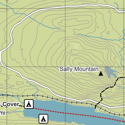 Eyes Up Adventure Co. Moose River Bow Trip- Holeb Public Reserve Land digital map