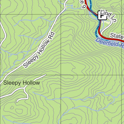 Eyes Up Adventure Co. The Catamount Trail Section 1: Deerfield River digital map