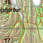 Fixlanda ehf. Iceland 100 000 Topographic Maps - Index digital map