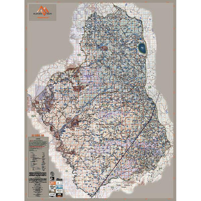 Flatline Maps LLC Arizona GMU 6A - FlatlineMaps 25 digital map