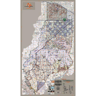 Flatline Maps LLC Arizona GMU 6B - FlatlineMaps 25H digital map