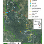 Florida Forest Service Okaloacoochee Slough State Forest, Felda FL digital map