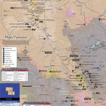 Fly Fishing Outfitters Upper North Platte River Colorado - Wyoming - FFO digital map