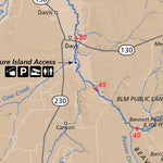 Fly Fishing Outfitters Upper North Platte River Colorado - Wyoming - FFO digital map