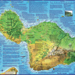 Franko Maps Ltd. Maui, Hawaii digital map