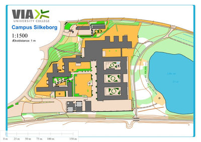 FredeFup VIA University College digital map