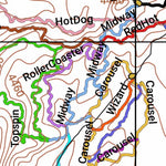 Freethey's non-existent company KlonZo Mountain Bike Trails digital map