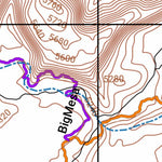 Freethey's non-existent company Navajo Rocks Mountain Biking digital map