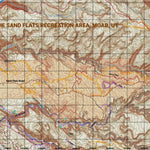 Freethey's non-existent company Sand Flats Recreation Area digital map