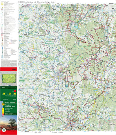 Freytag-Berndt & Artaria KG Lüneburg Heath West digital map
