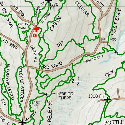 Galbraith Mtn Trails Map 2023 Edition