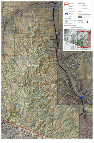 Arizona Unit 36B Map by Game Planner Maps | Avenza Maps
