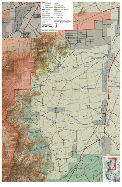 Game Planner Maps AZ 36C 2 digital map