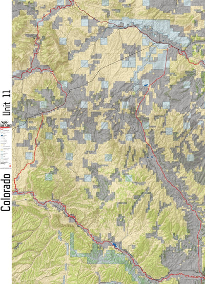Game Planner Maps Colorado Unit 11 digital map
