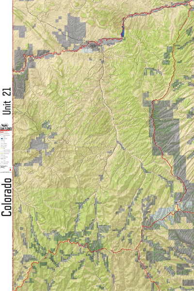 Game Planner Maps Colorado Unit 21 digital map