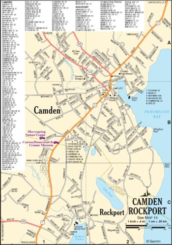 Garmin Maine Atlas & Gazetteer- Camden/Rockport digital map