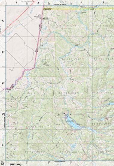 Garmin Maine Atlas & Gazetteer Map 54 digital map