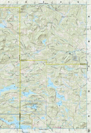 Garmin Maine Atlas & Gazetteer Map 57 digital map