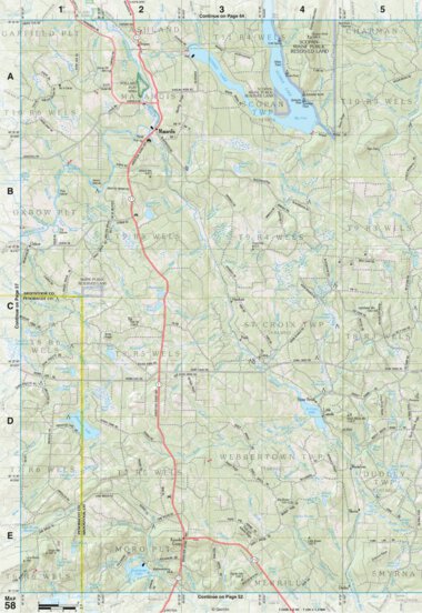 Garmin Maine Atlas & Gazetteer Map 58 digital map